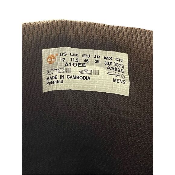 Timberland Mens Brown Leather Hoverlite Graydon Sneaker Boots Size 12 - Picture 7 of 13